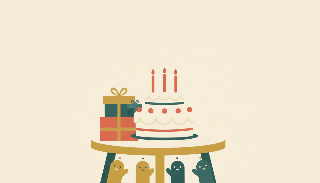 Idée cadeau d'anniversaire : ce qui plaît à chaque âge — et ce qui prend la poussière
