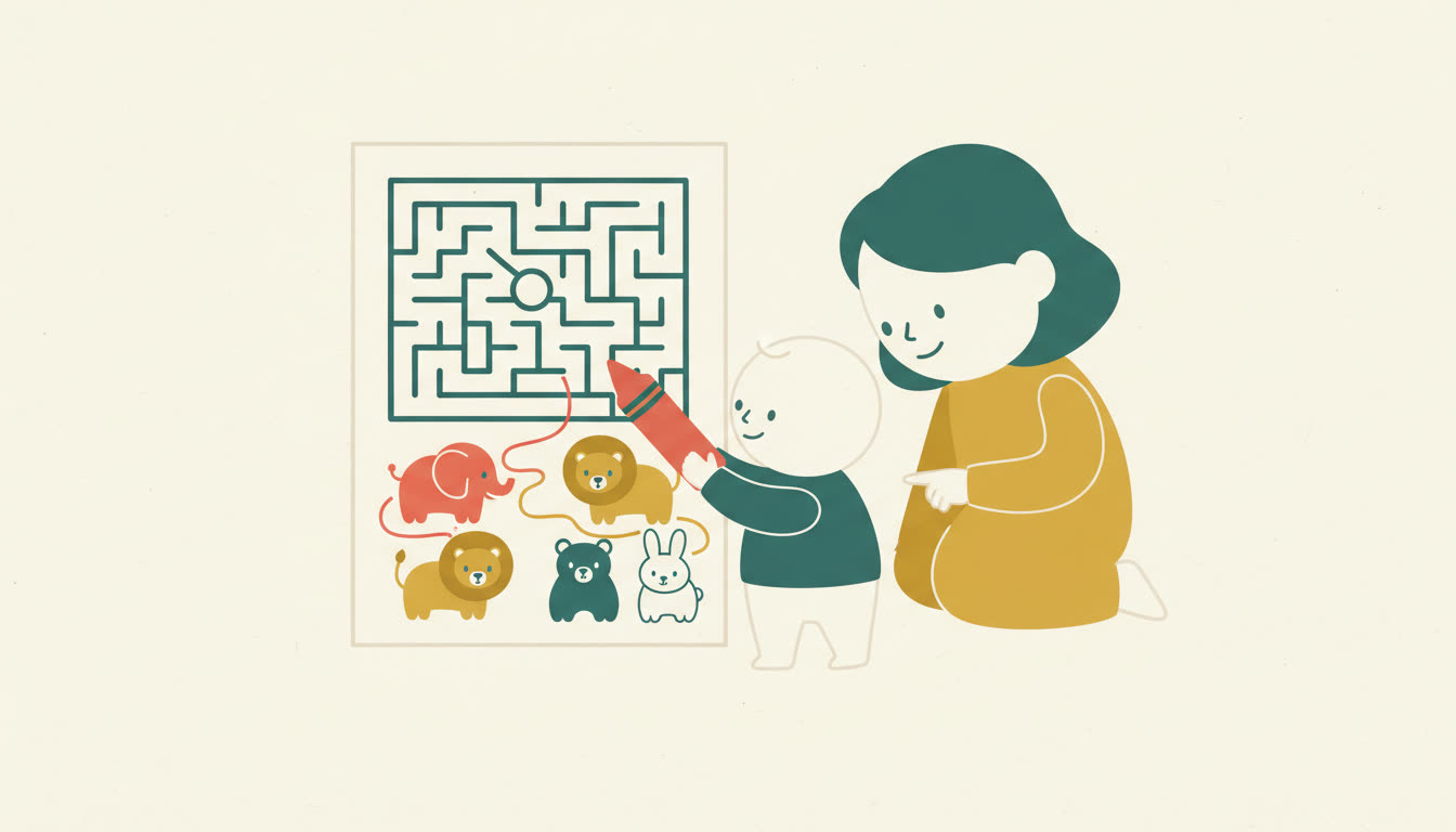 Задания для детей 3-4 лет: листы для печати